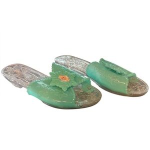 Disney Elsa Sparkling Girls Shoe Toddler Size 7.5